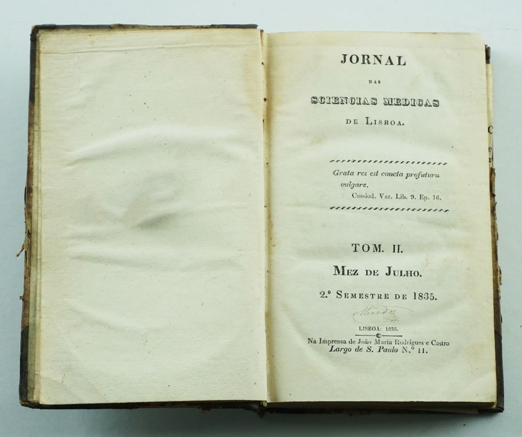 Jornal das Sciencias Medicas de Lisboa