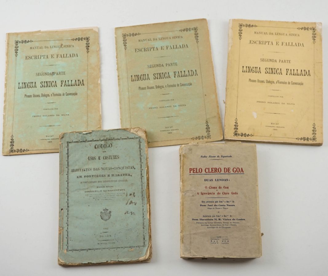 Livros Editados Nova Goa – Macau – India Portuguesa Basorá