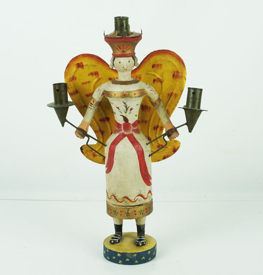 Candelabro de mesa com 3 lumes