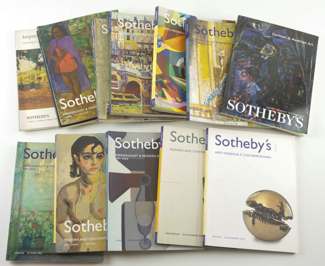 15 Catálogos da Sotheby's