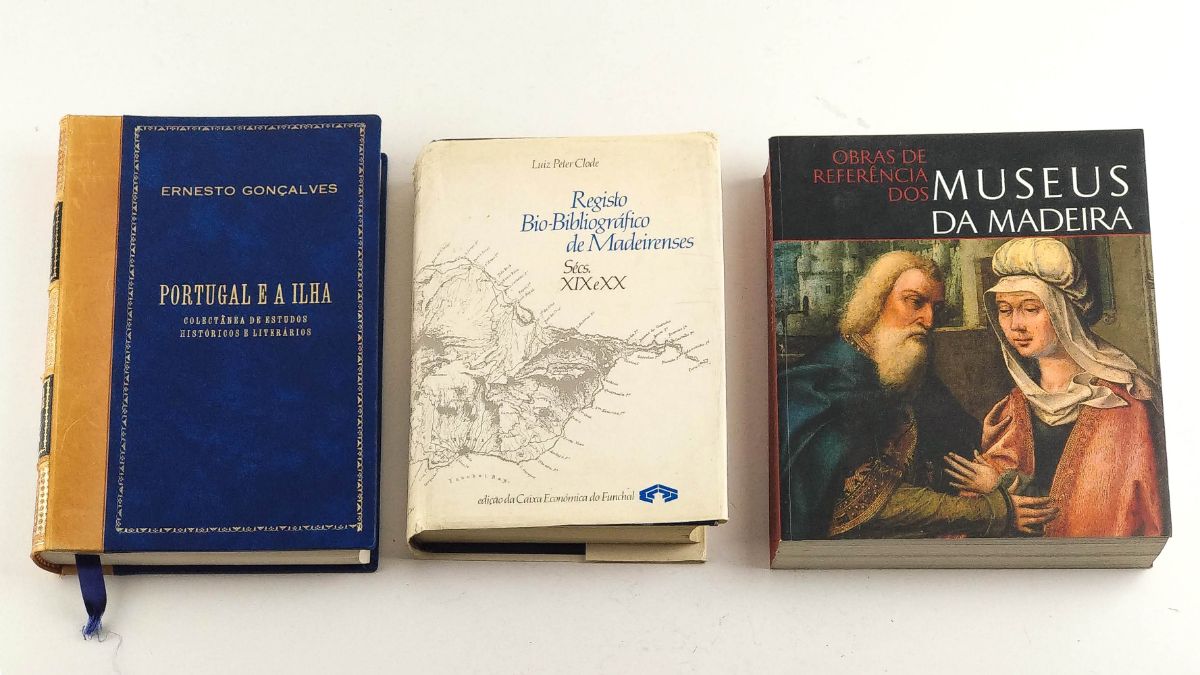 3 Livros sobre a Madeira