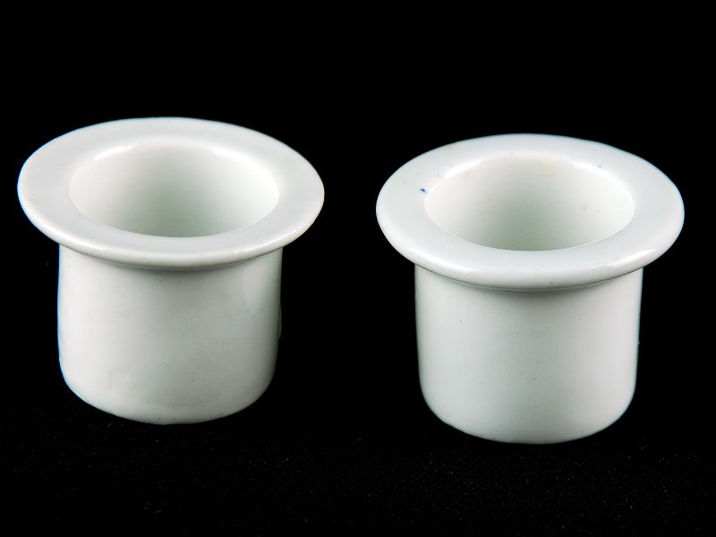 2 Tinteiros em Porcelana