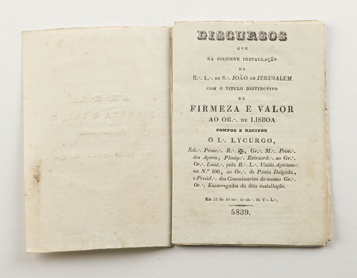 Maçonaria (1839)