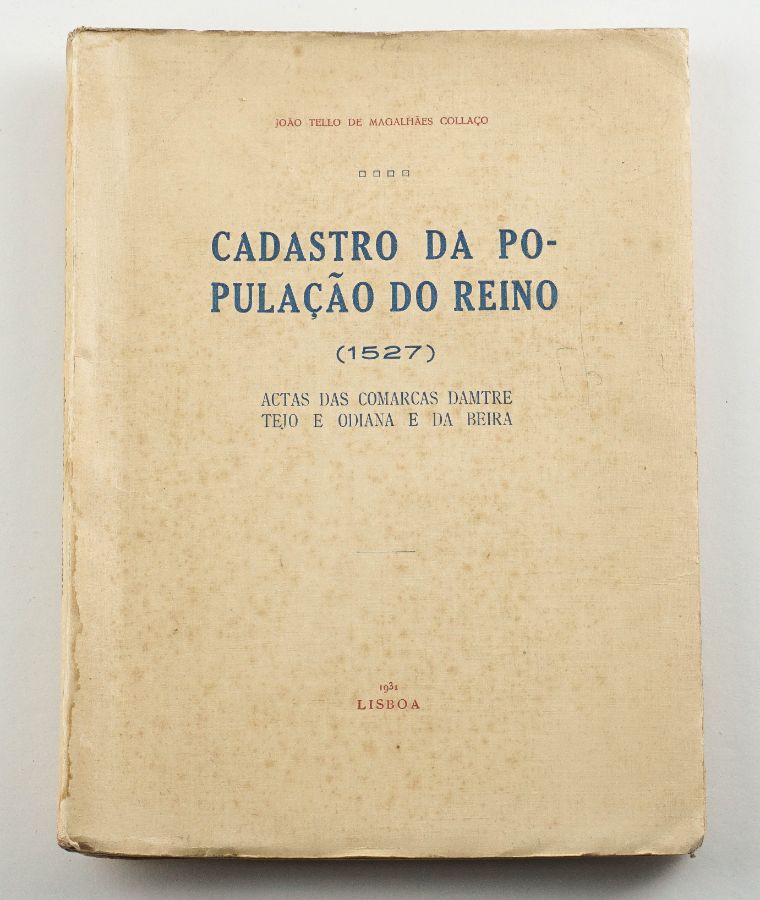 O primeiro recenseamento em Portugal (1527)