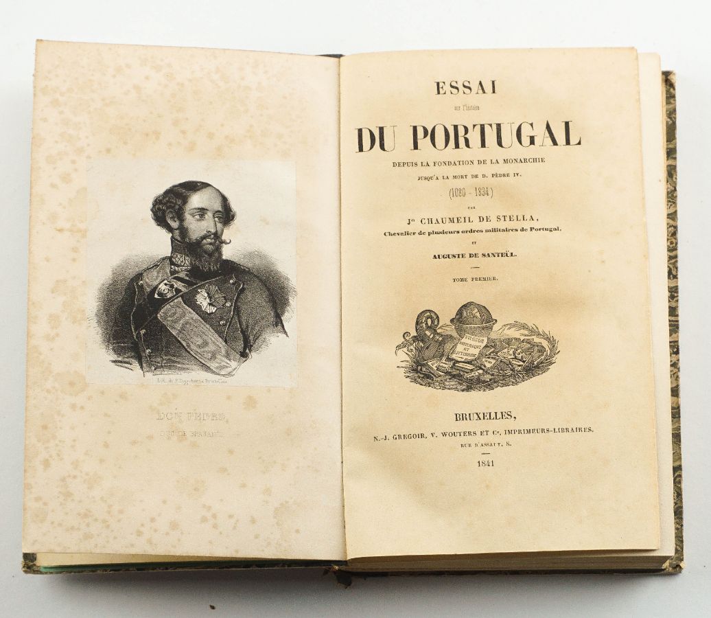 História de Portugal publicada na Bélgica (1841)
