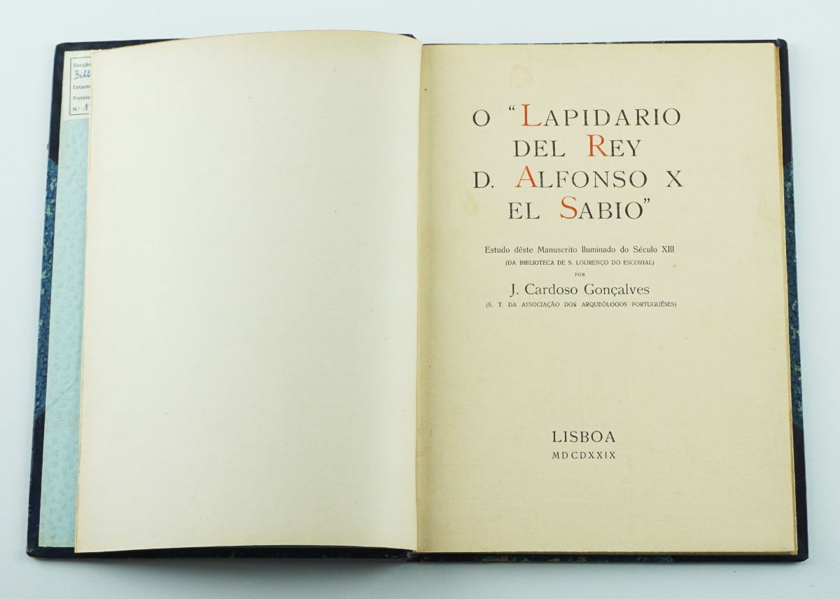 O Lapidário Del Rey D. Alfonso X El Sábio