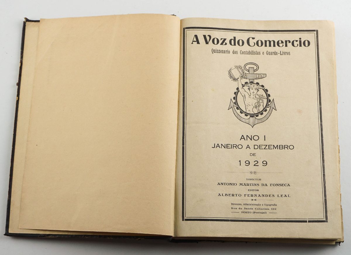 A Voz do comércio - Quinzenário de Contabilistas e Guarda Livros