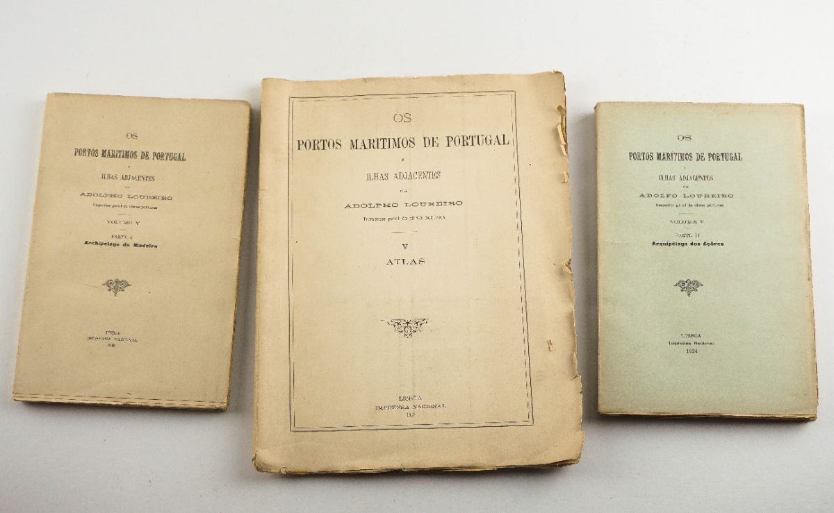 Adolfo Loureiro, Os Portos Marítimos de Portugal e lhas Adjacentes