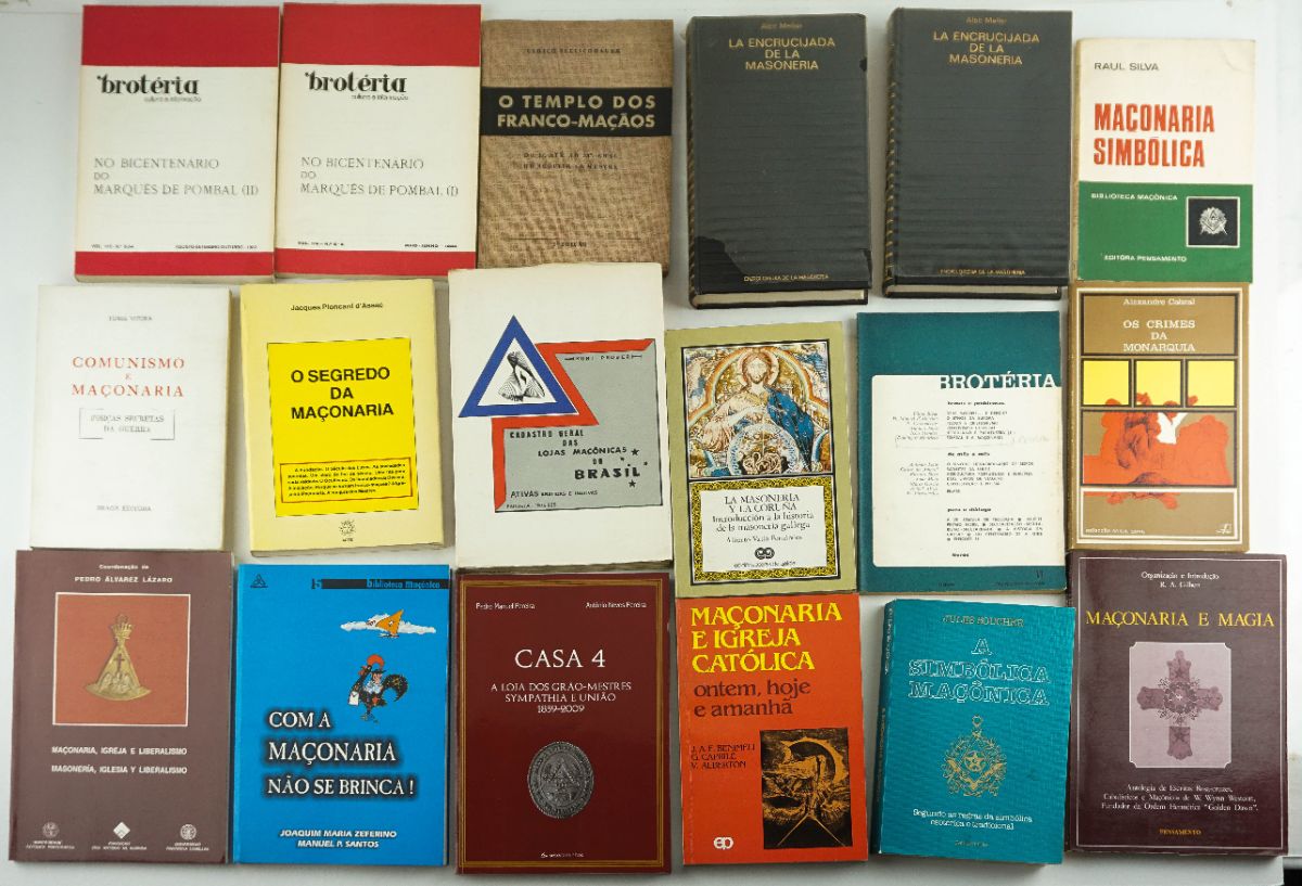 Livros Portugueses e Espanhóis sobre Maçonaria