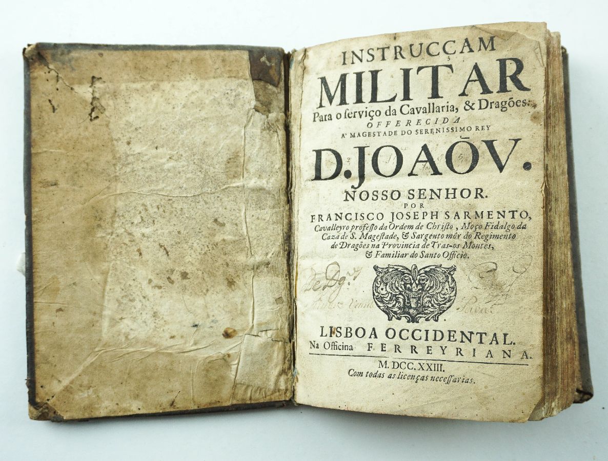 Instruccam Militar para o Serviço da Cavallaria & Dragões – 1723