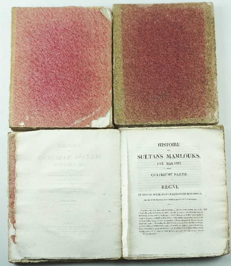 Histoire de Sultans Manlouks de L'Égypte – 1837-45