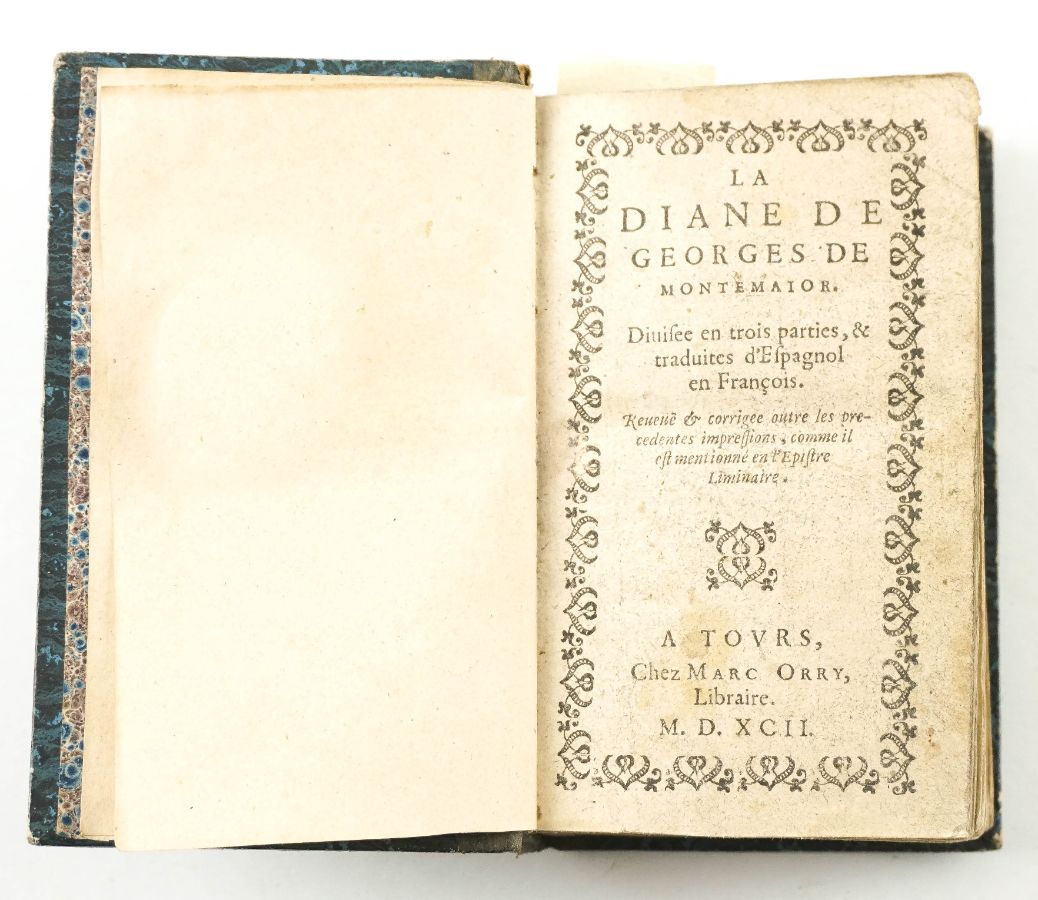 DIANA DE JORGE DE MONTEMOR - RARÍSSIMA EDIÇÃO DE 1592