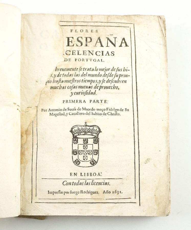 FLORES DE ESPAÑA EXCELENCIAS DE PORTUGAL – 1631