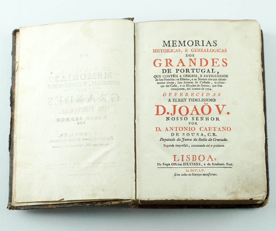 Memórias Históricas e Gemeologias dos Grandes de Portugal – 1755