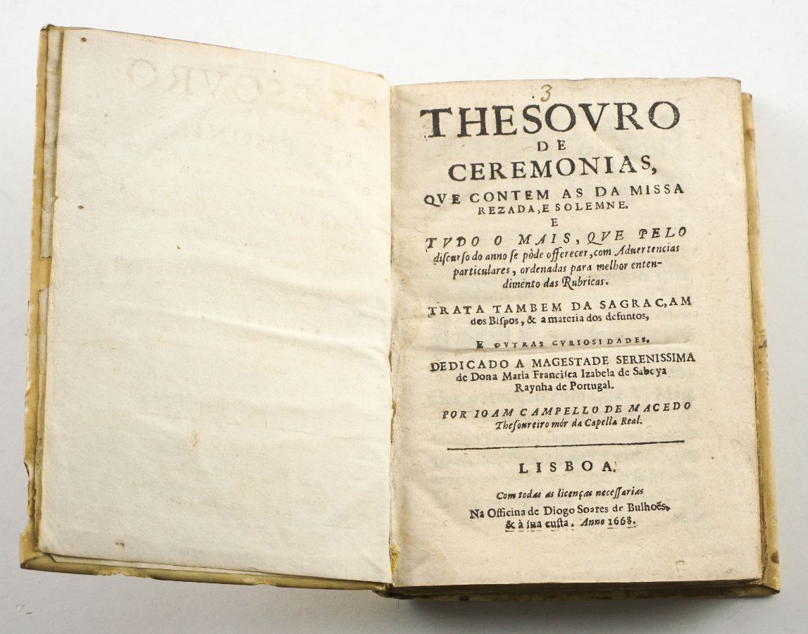 Thesouro de Ceremonias – 1665