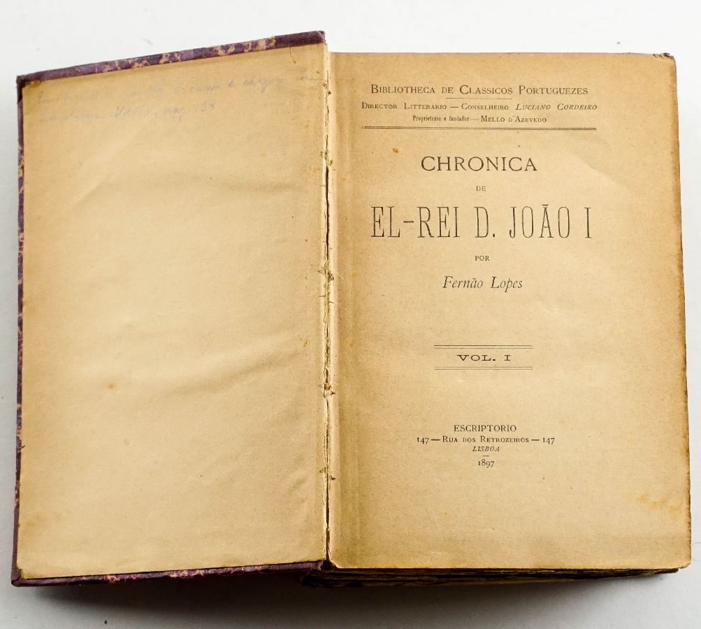 Chrónica de El-Rei D. João I – Fernão Lopes