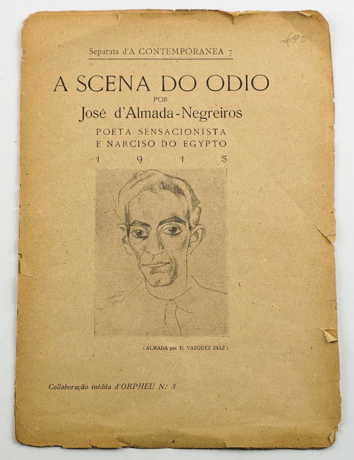 ALMADA NEGREIROS- A SCENA DO ÓDIO