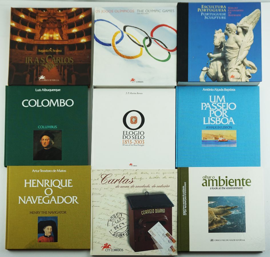 9 Livros temáticos dos CTT