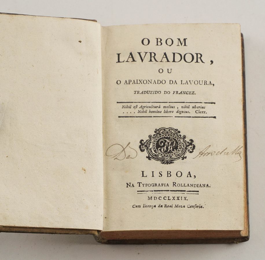 O Bom Lavrador ou O Apaixonado da Lavoura.- 1779