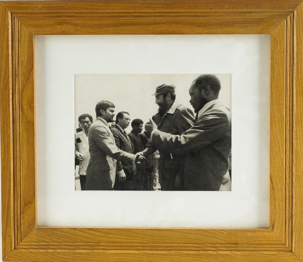 Fidel Castro e Samora Machel