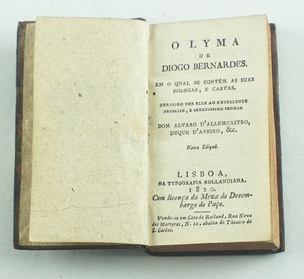 O Lyma de Diogo Bernardes.