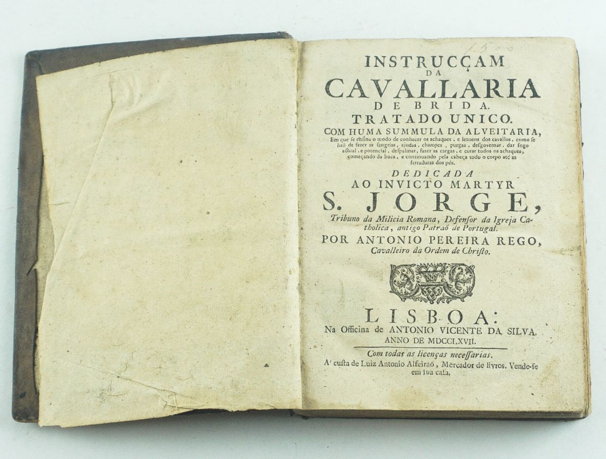 Instrucçam da Cavallaria de Brida - 1767