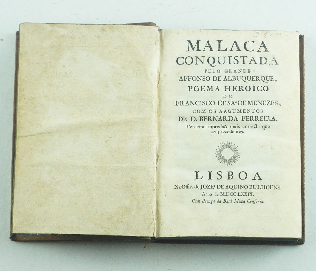 Malaca Conquistada pelo grande Affonso de Albuquerque – 1779
