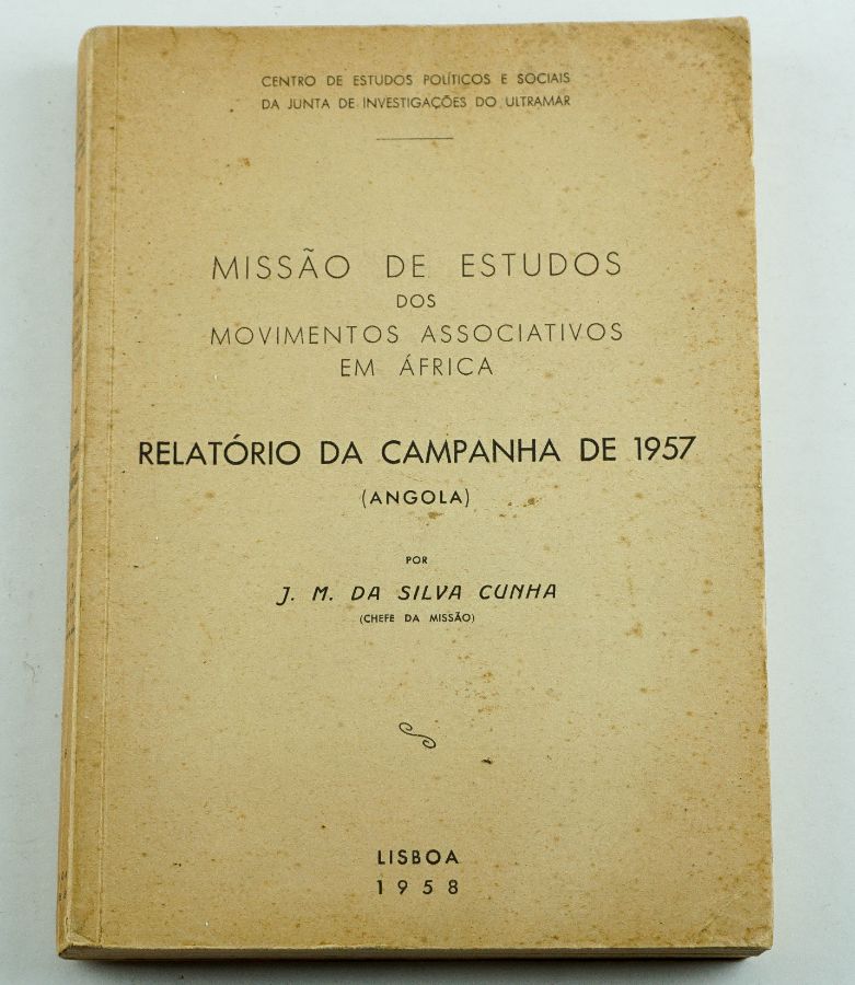 Missão de Estudos dos Movimentos Associativos em Africa – Silva Cunha