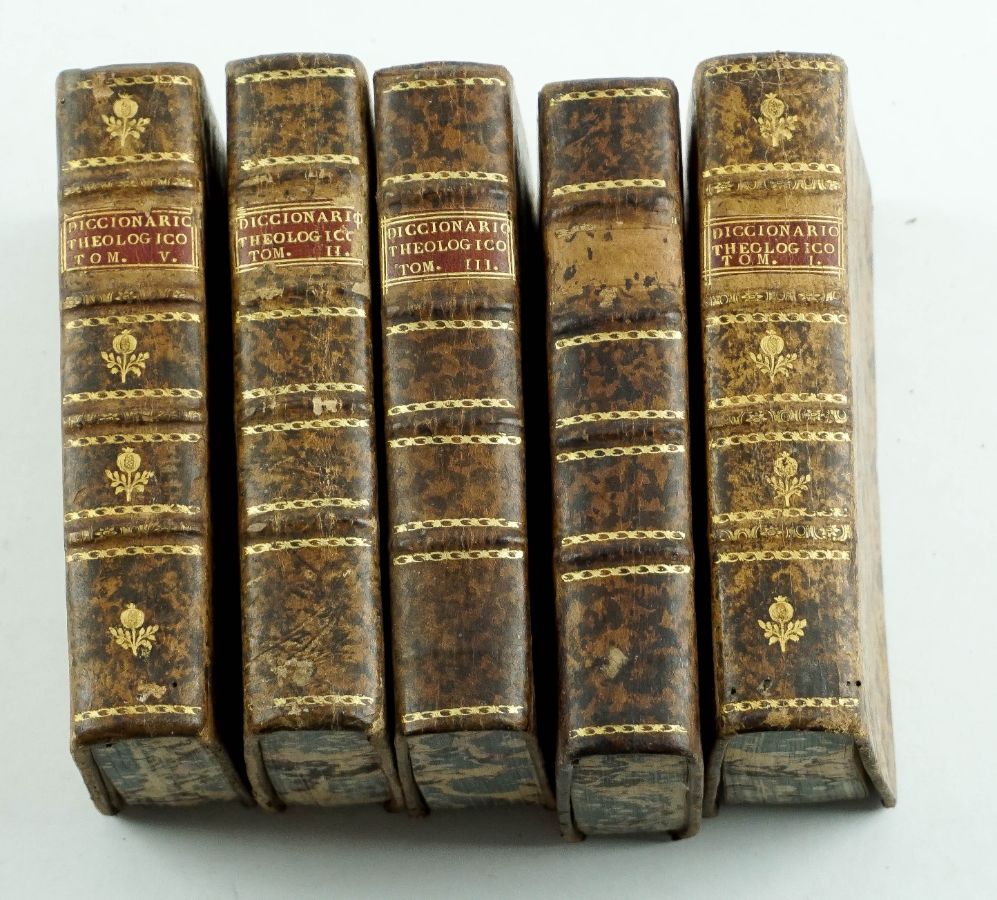 Diccionario Theologico Abbade de D. Prospero Ab Aquila, 1803
