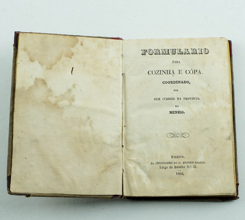 Formulário para Cozinha e Copa (...) 1860
