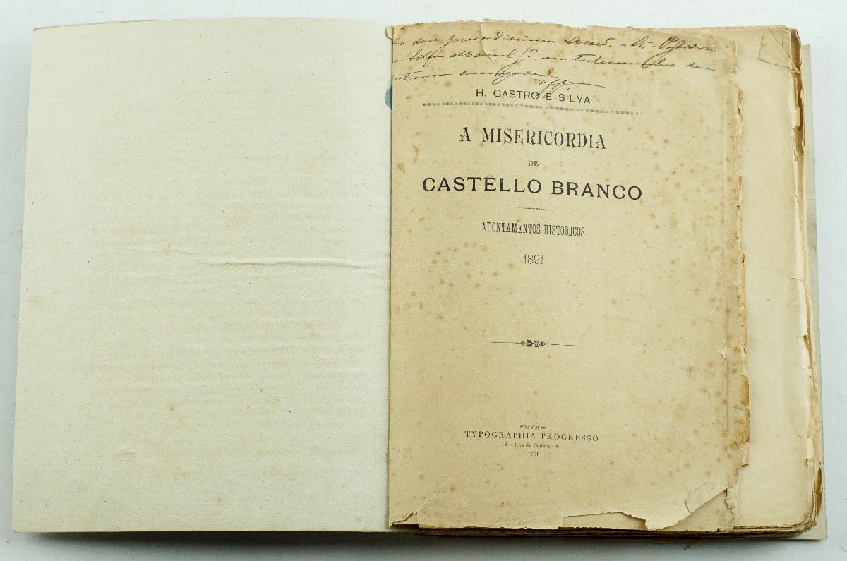 Raro livro sobre Castelo Branco