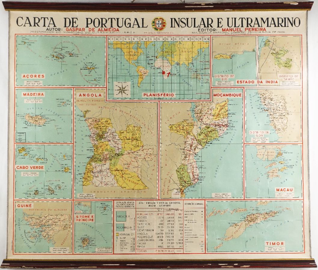 Carta de Portugal Insular e Ultramarino
