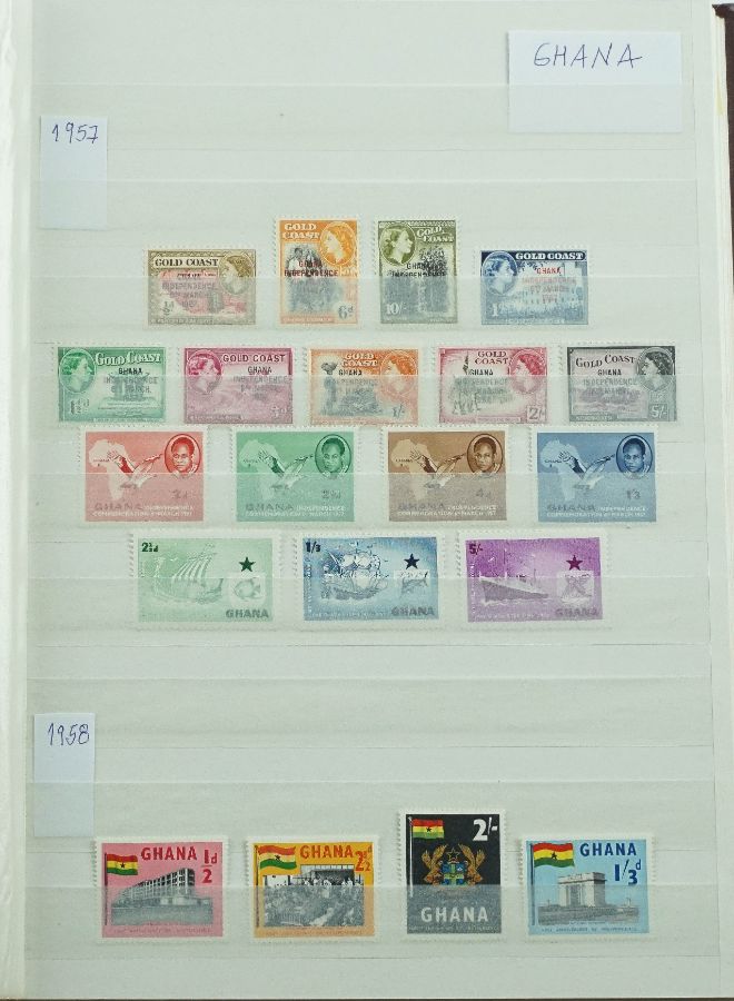 Filatelia Ghana Completa de 1957 a 1973