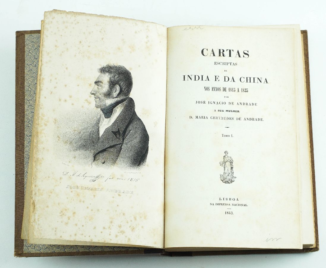 Cartas escriptas da Índia e da China nos annos de 1815 a 1835 (1843)