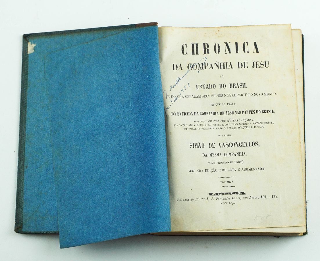 Chronica da Companhia de Jesus do Estado do Brasil ( 1865)