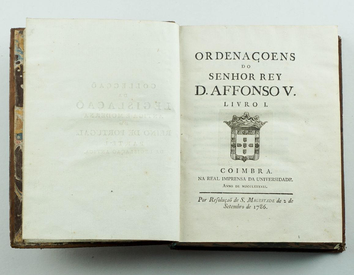Ordenaçoens do Senhor Rey D. Affonso V, 1792