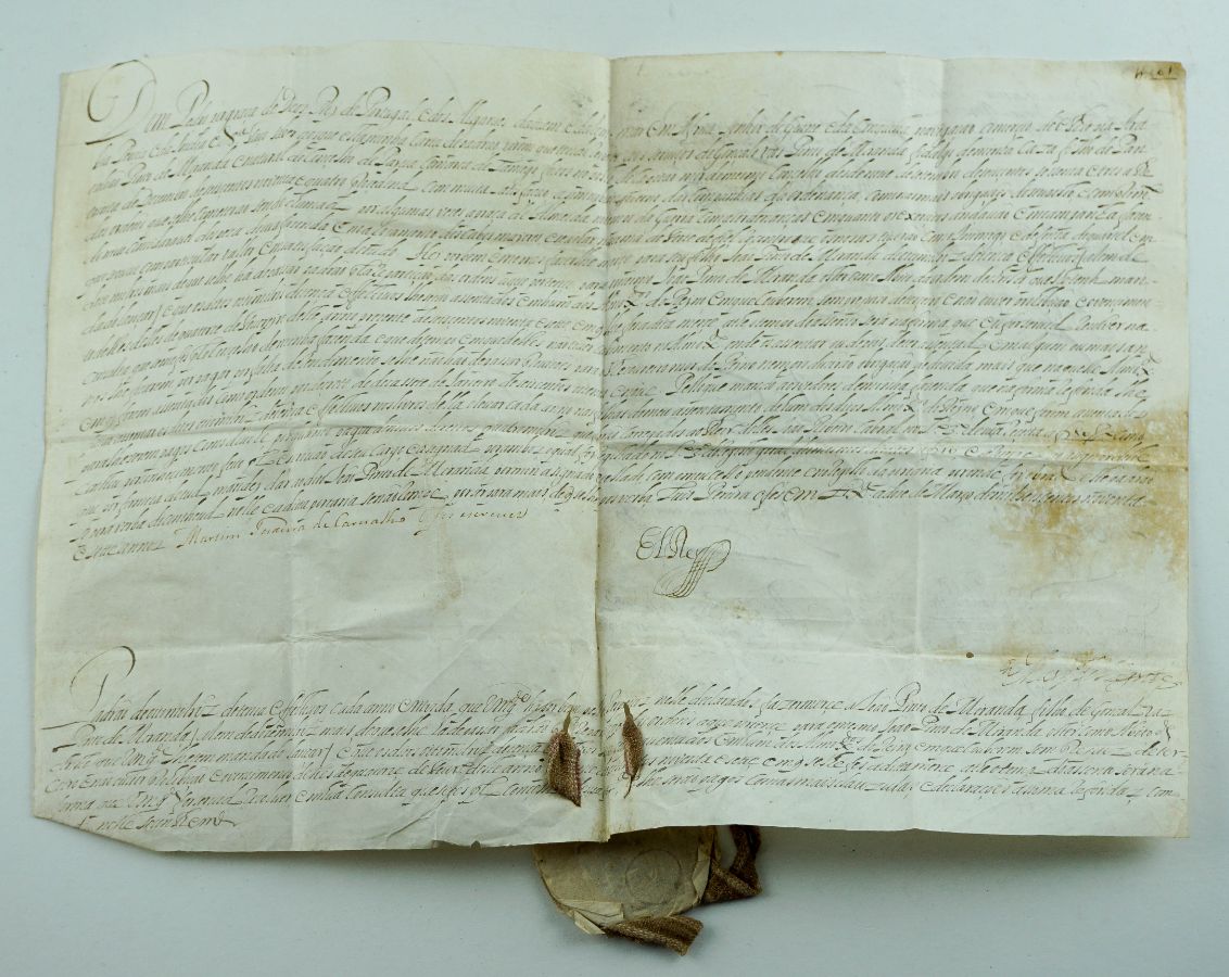 Manuscrito Rei D. Pedro II – 1697