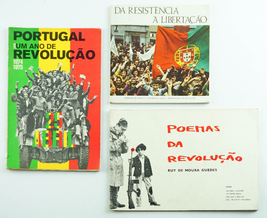 Livros de Fotografia sobre a revolução portuguesa