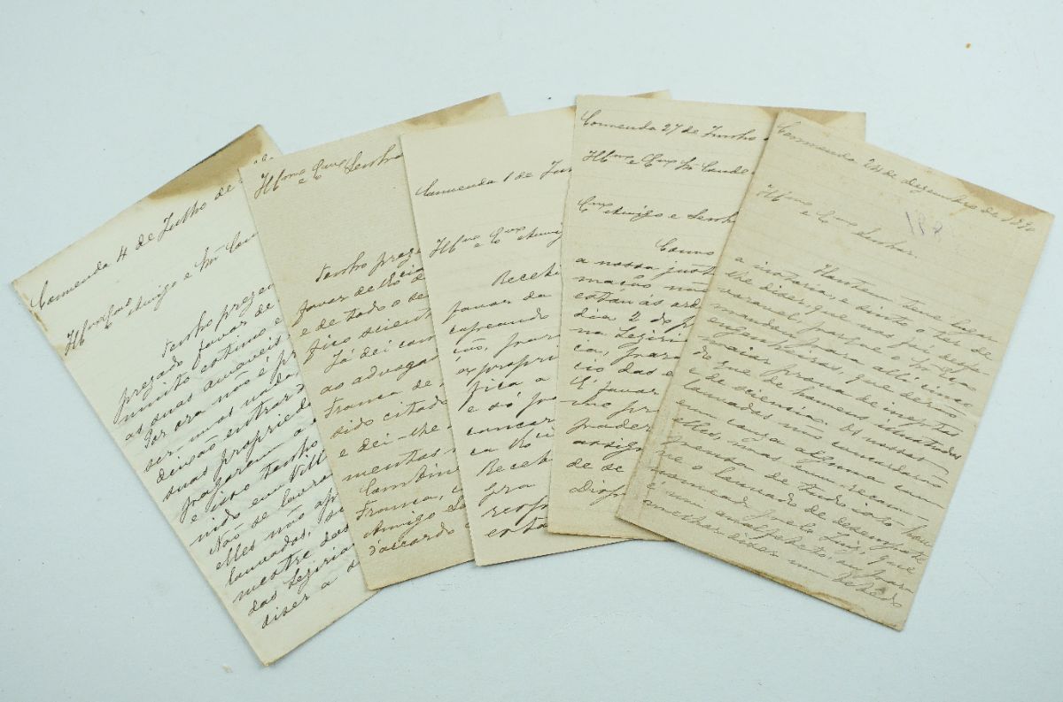 Manuscritos Comendador Paulino da Cunha e Silva, séc. XIX