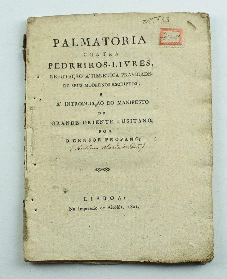Um clássico do anti maçonismo em Portugal (1821)