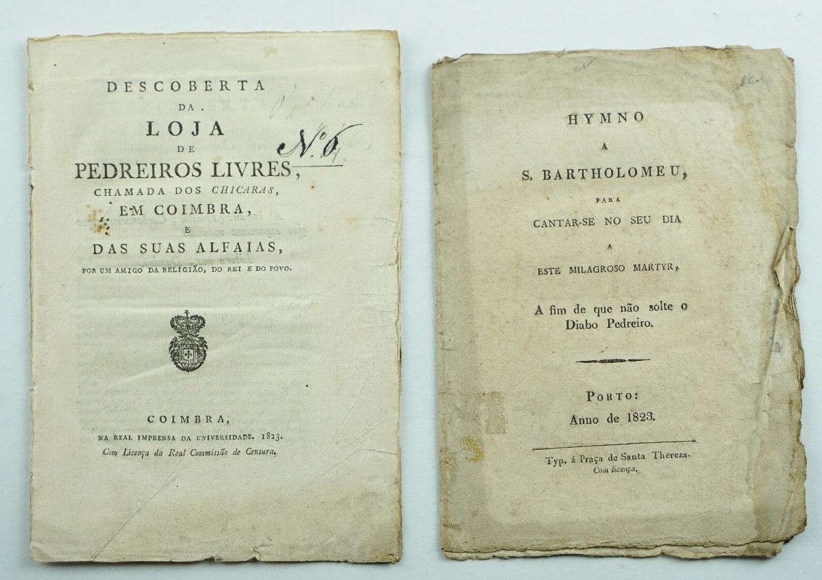Raras publicações antimaçónicas (1823)