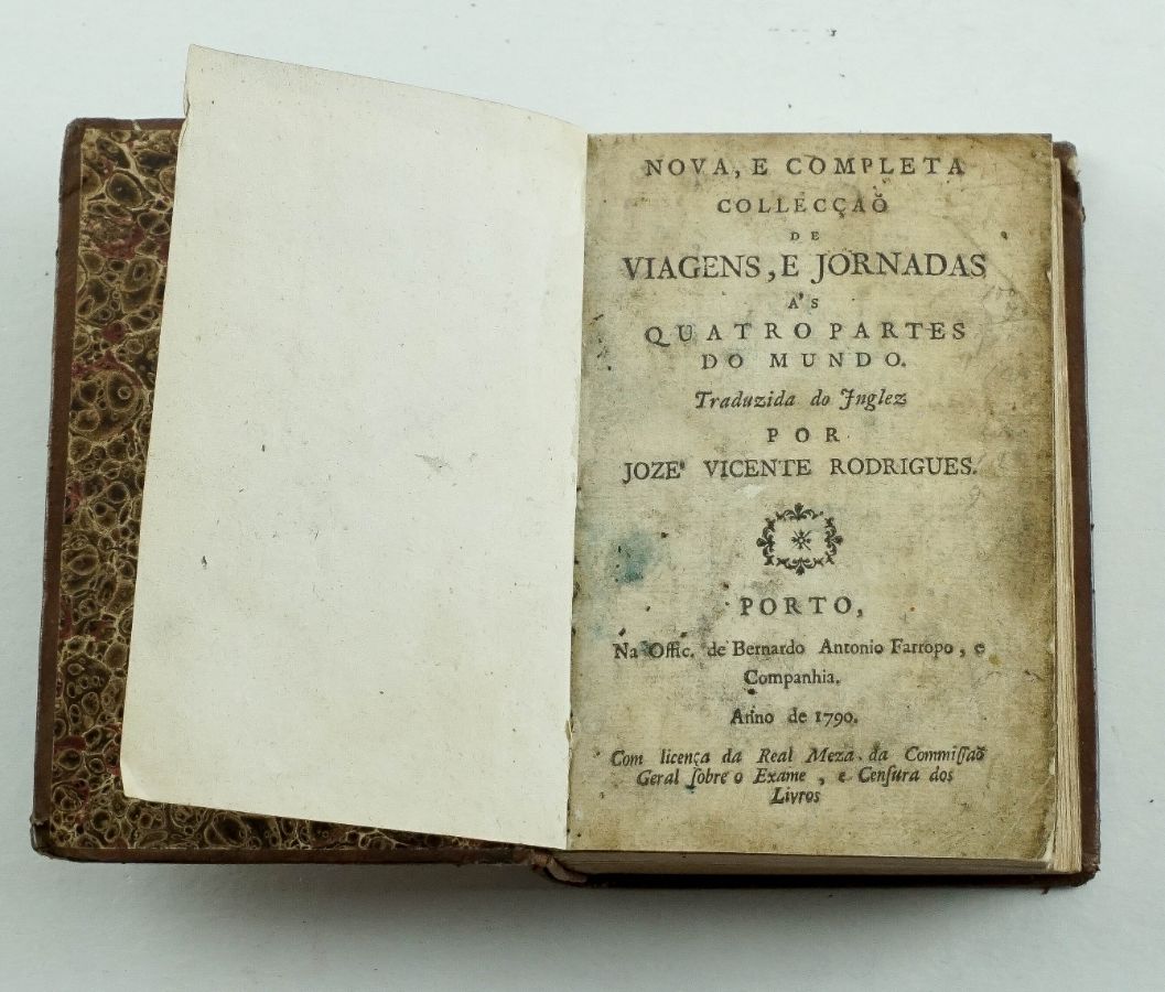 Nova e Completa Collecção de Viagens e Jornadas Ás Quatro Partes do Mundo – 1790