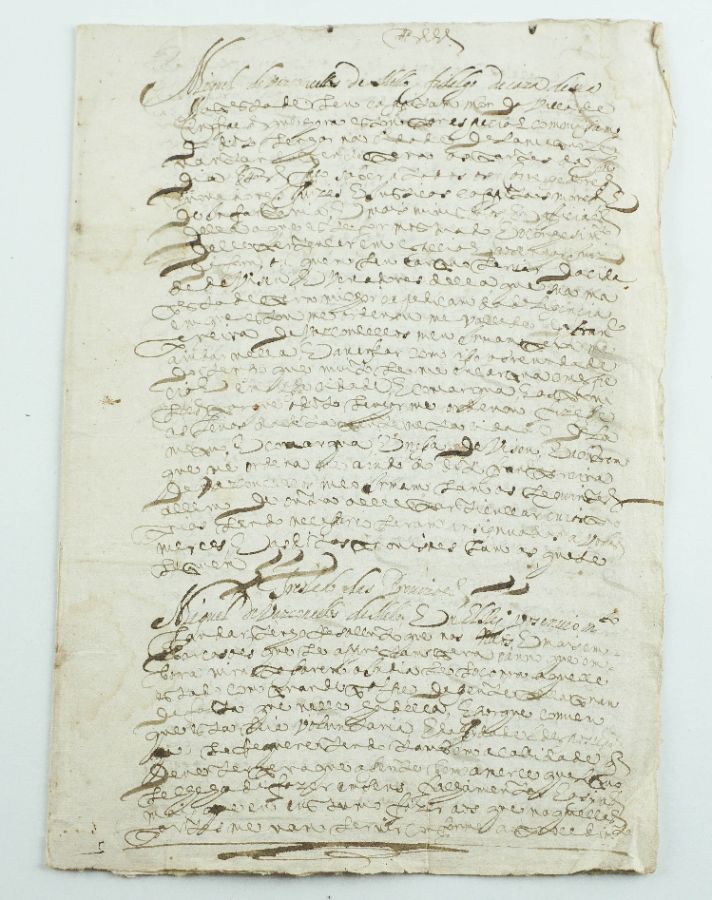 Rarissimo manuscrito da preparação de uma expedição Portuguesa à India em 1640