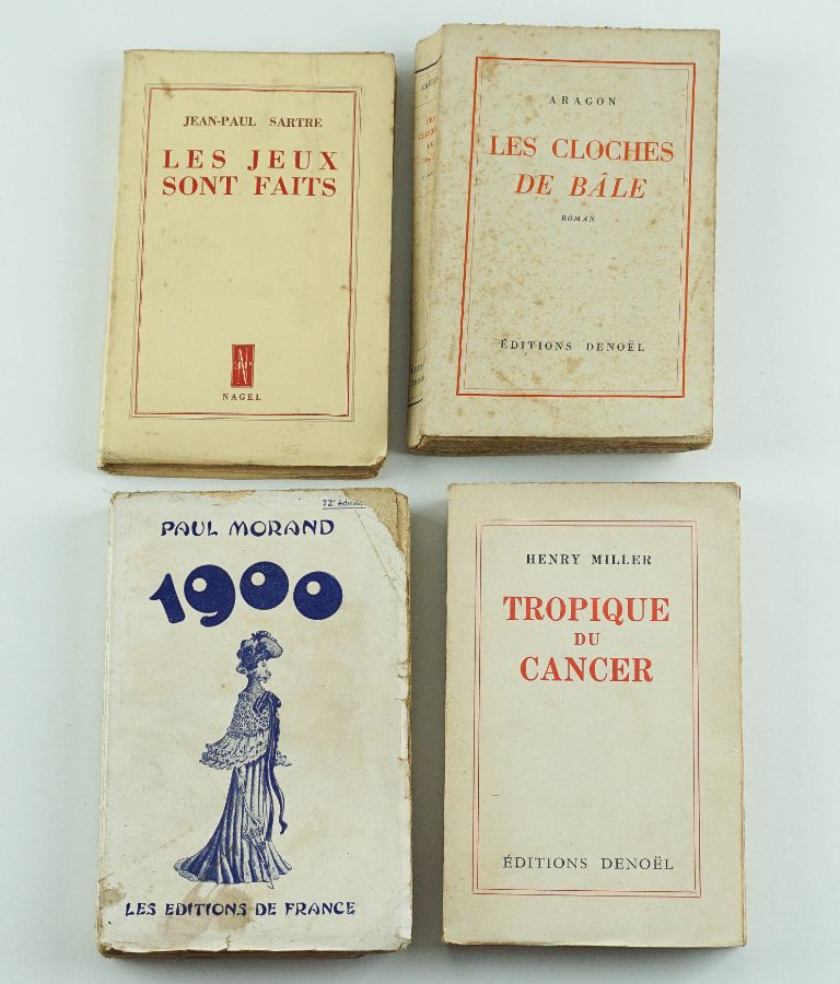 Escritores Franceses – Primeras edições
