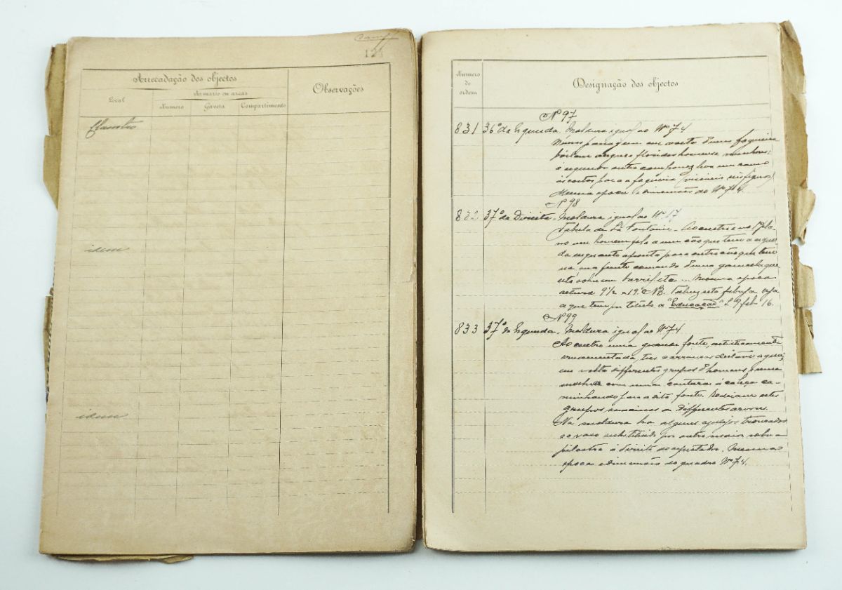 Inventário dos objectos do Mosteiro de S. Vicente de Fora