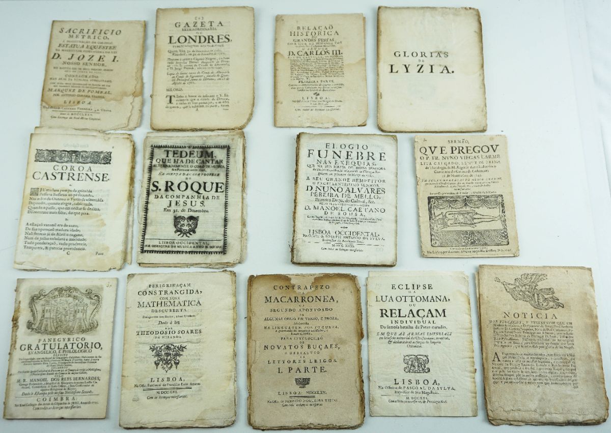 Publicações portuguesas diversas, sec XVI e XVII