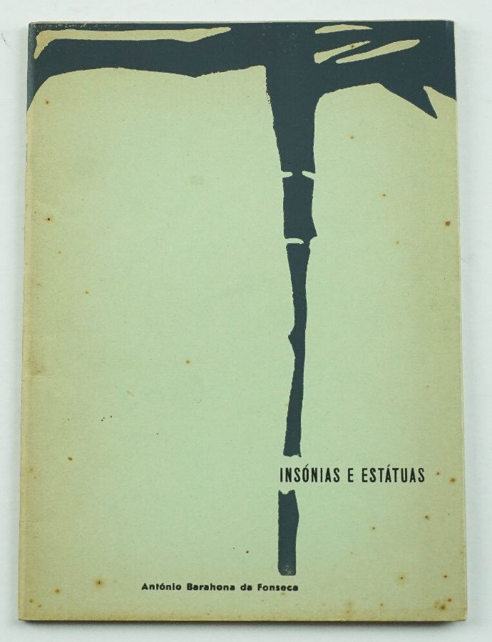 António Barahona – primeiro livro do autor – com dedicatória