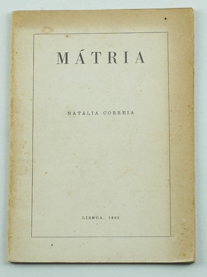 Natália Correia – com dedicatória