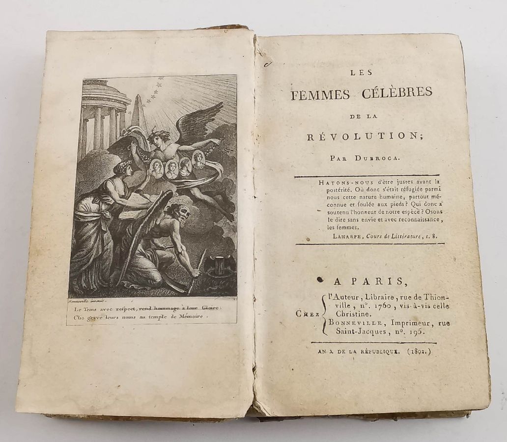 Les Femmes Célebres de La Révolution – 1802