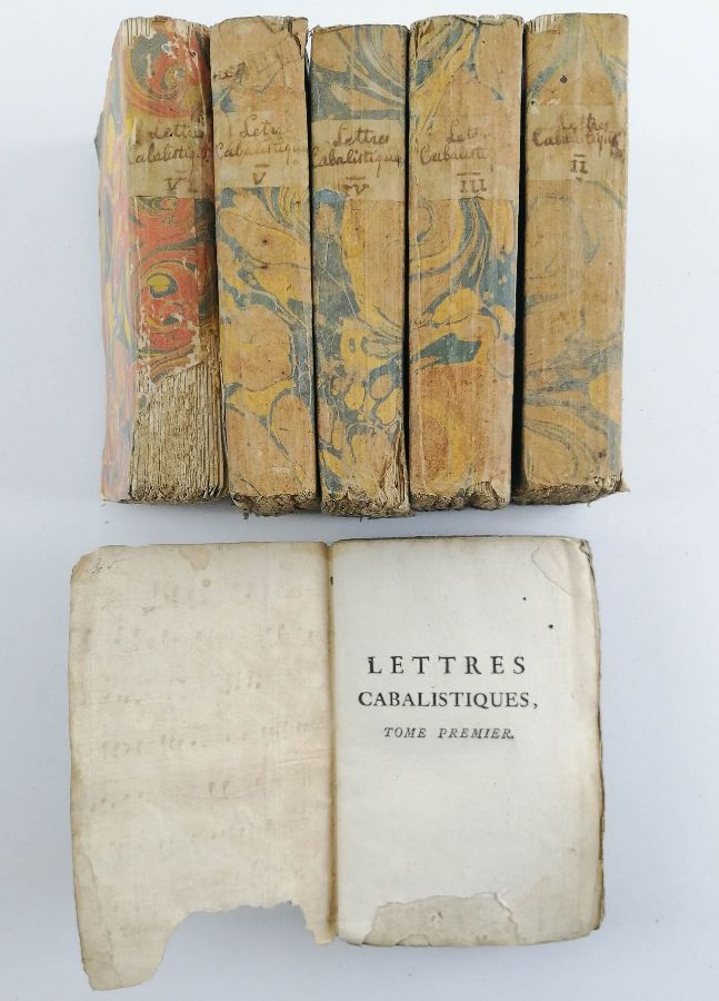 Lettres Cabalistiques ou Correspondance Philosophique 1741